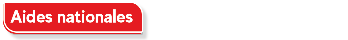 Aides nationales