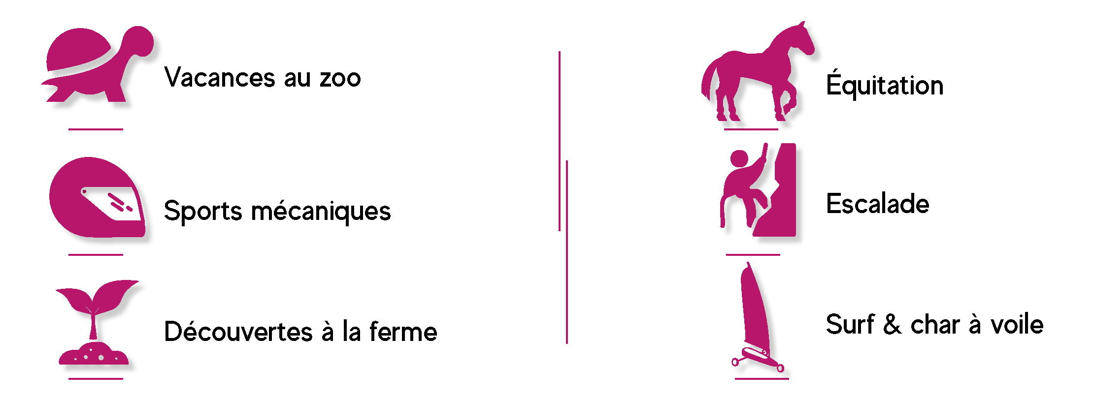 Activit&eacute;s - Colonies de vacances &eacute;t&eacute;