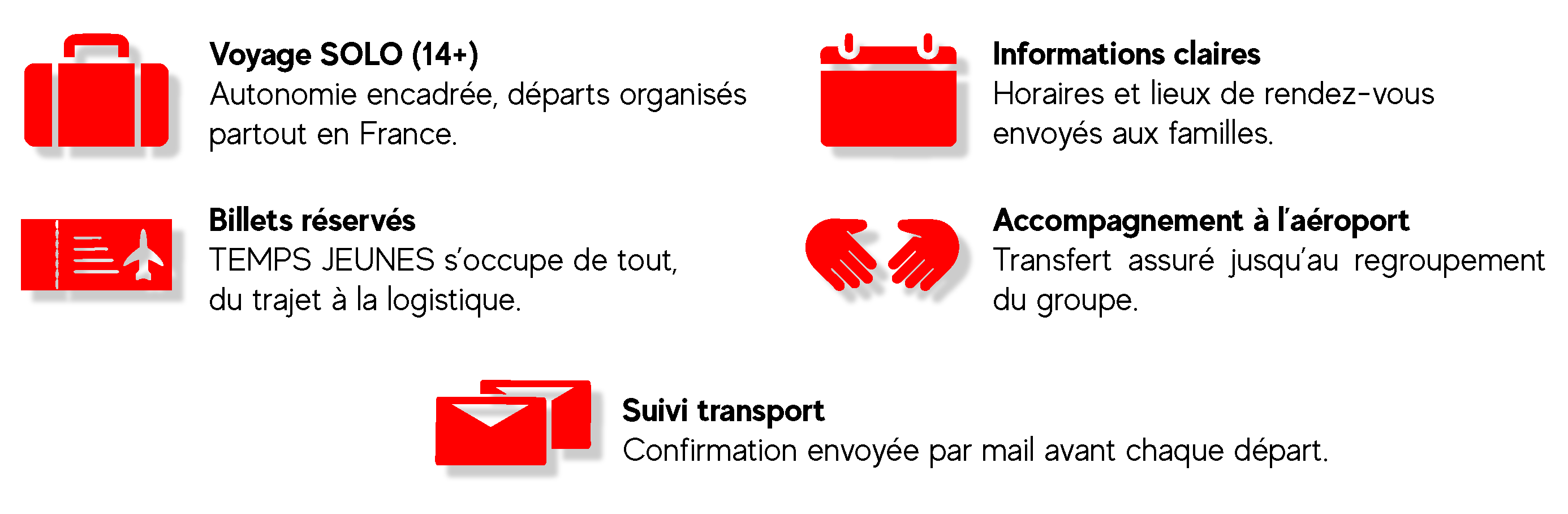 Conditions et accompagnement - Temps Jeunes