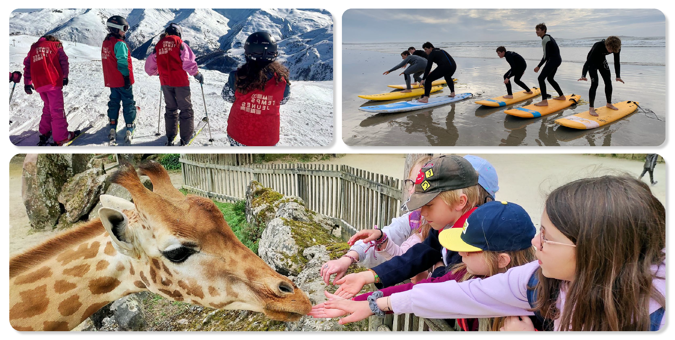 Activit&eacute;s en colonie de vacances Temps Jeunes